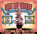 Game Boy Gallery 3 (Australia) (SGB Enhanced) (GB Compatible)